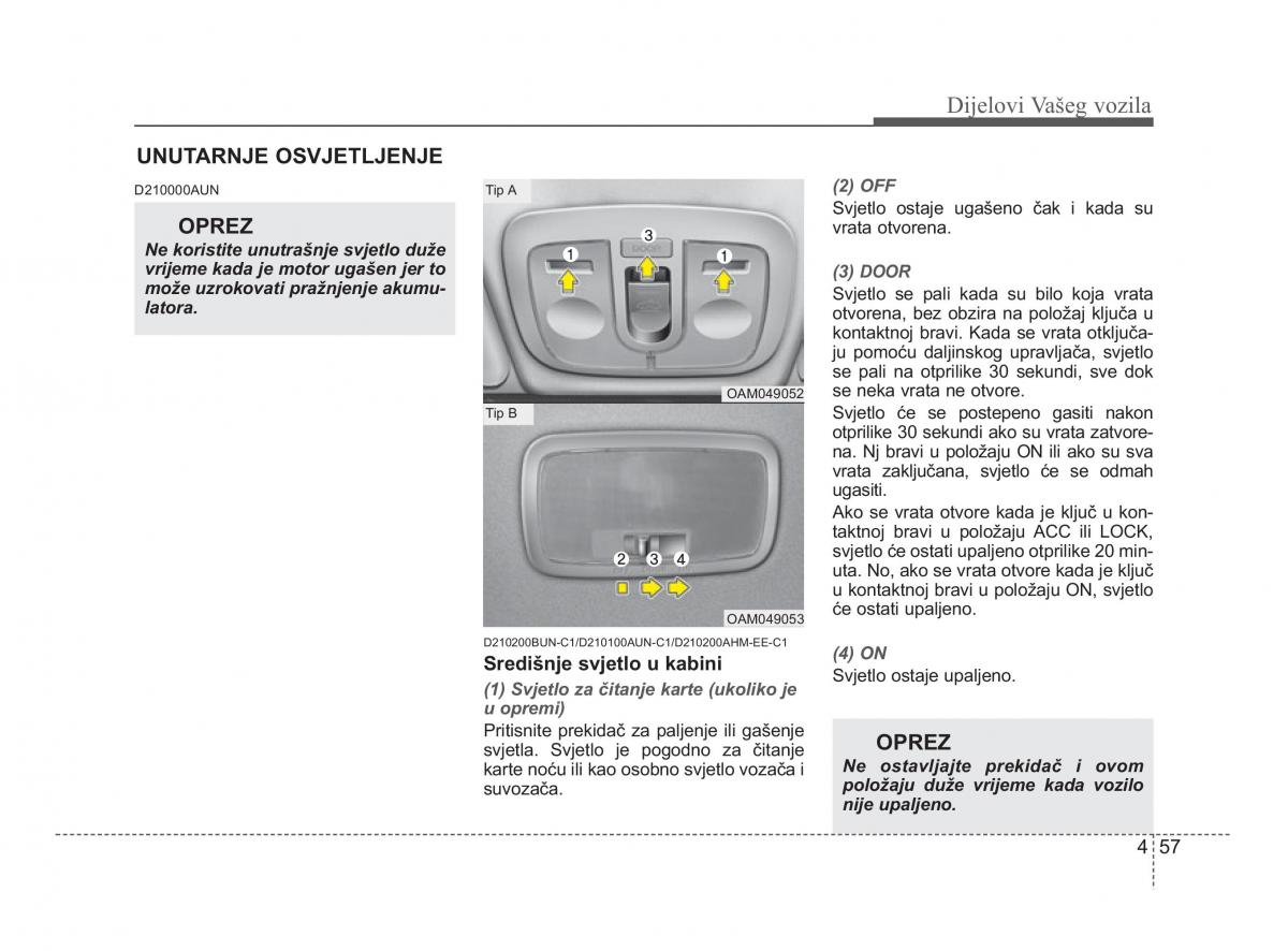 KIA Soul II 2 vlasnicko uputstvo / page 129