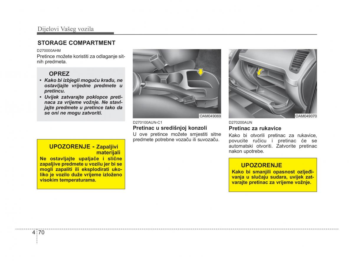 KIA Soul II 2 vlasnicko uputstvo / page 142