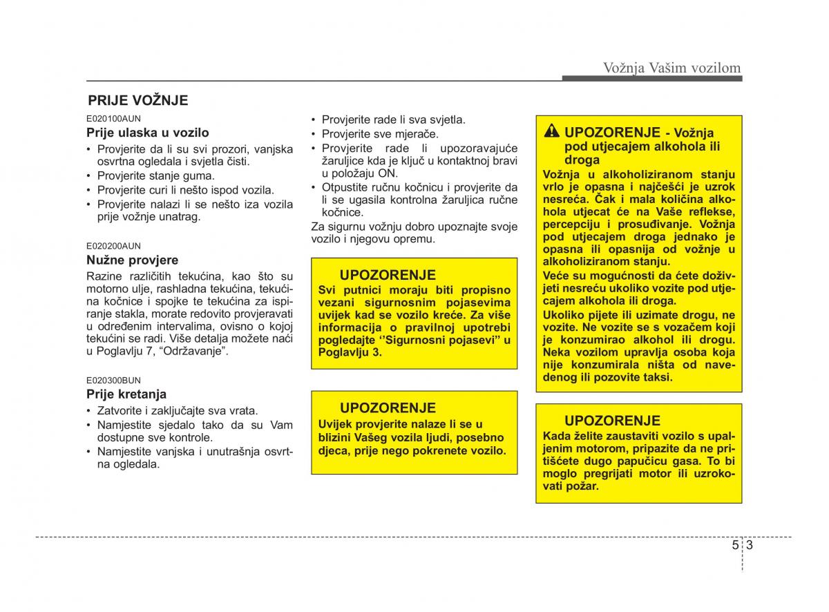 KIA Soul II 2 vlasnicko uputstvo / page 173