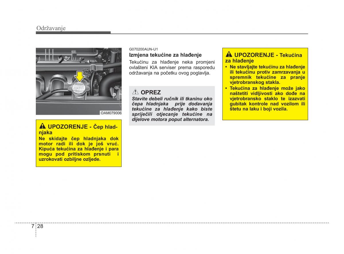 KIA Soul II 2 vlasnicko uputstvo / page 269