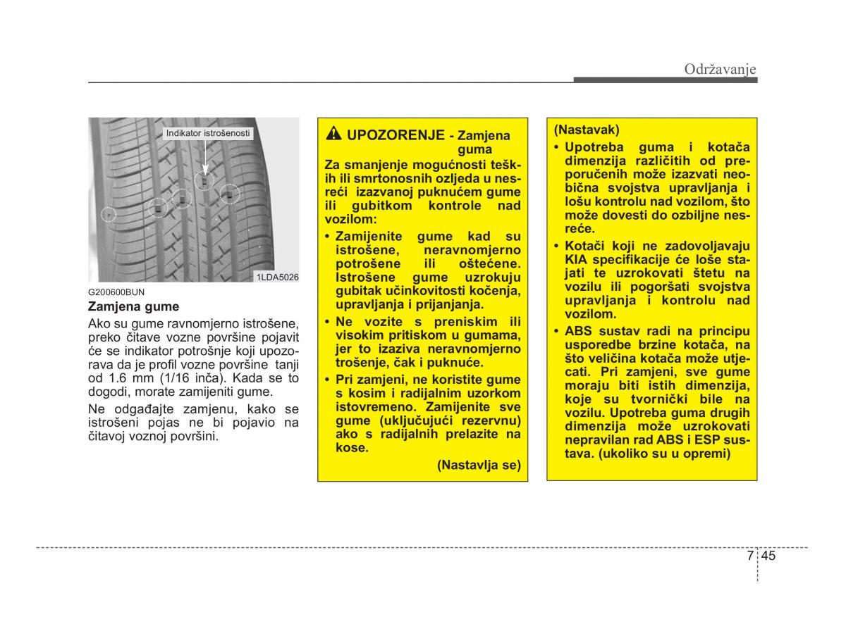 KIA Soul II 2 vlasnicko uputstvo / page 286