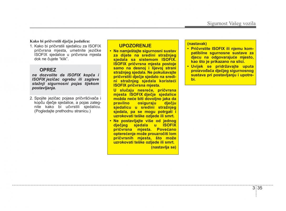 KIA Soul II 2 vlasnicko uputstvo / page 49