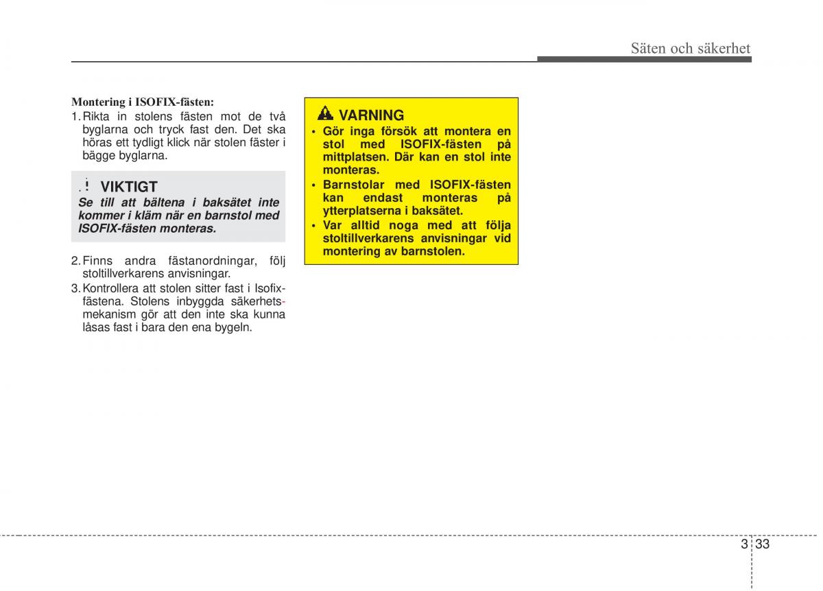 KIA Soul II 2 instruktionsbok / page 59