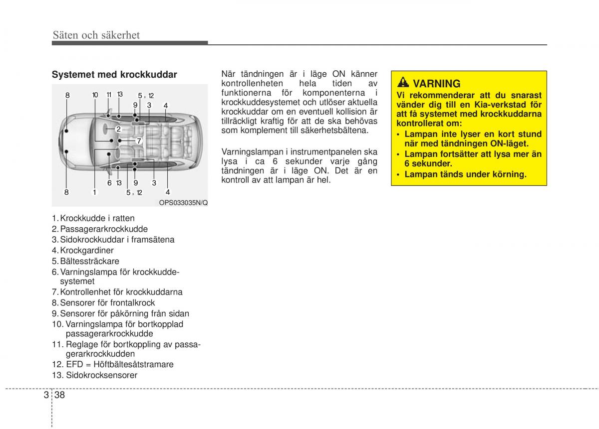 KIA Soul II 2 instruktionsbok / page 64