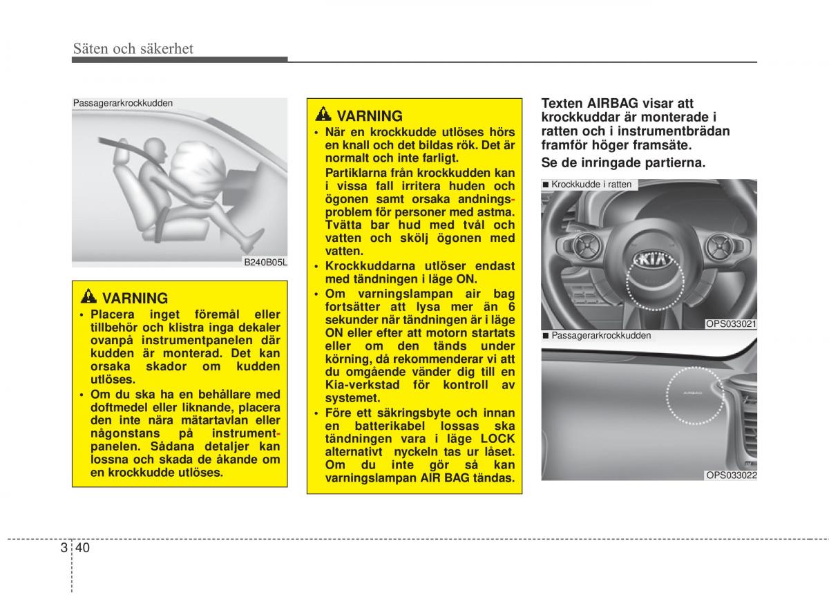 KIA Soul II 2 instruktionsbok / page 66