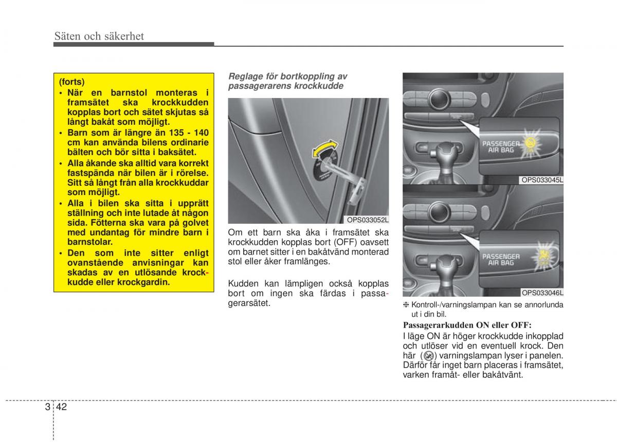 KIA Soul II 2 instruktionsbok / page 68