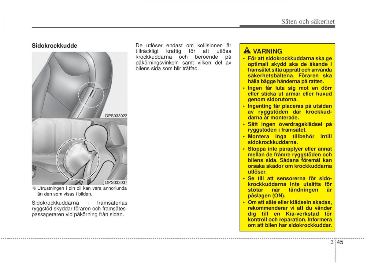 KIA Soul II 2 instruktionsbok / page 71