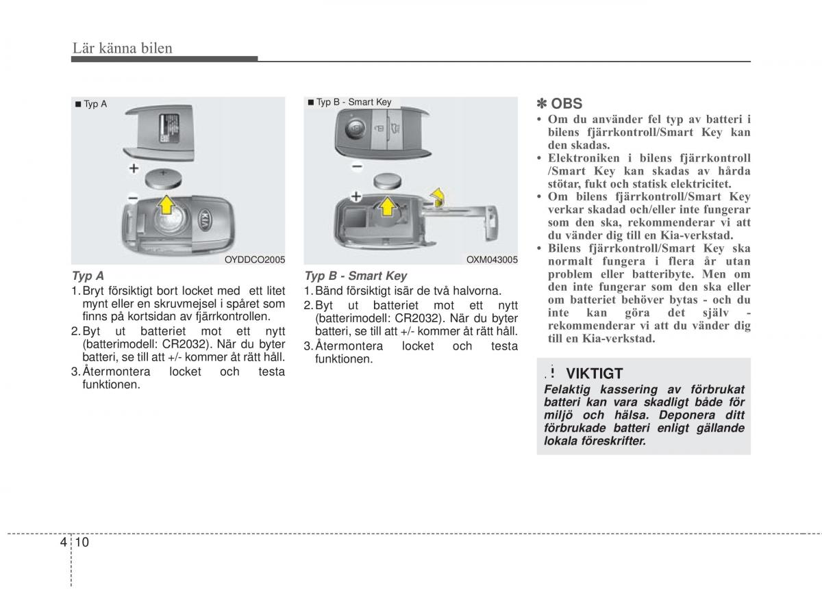 KIA Soul II 2 instruktionsbok / page 89