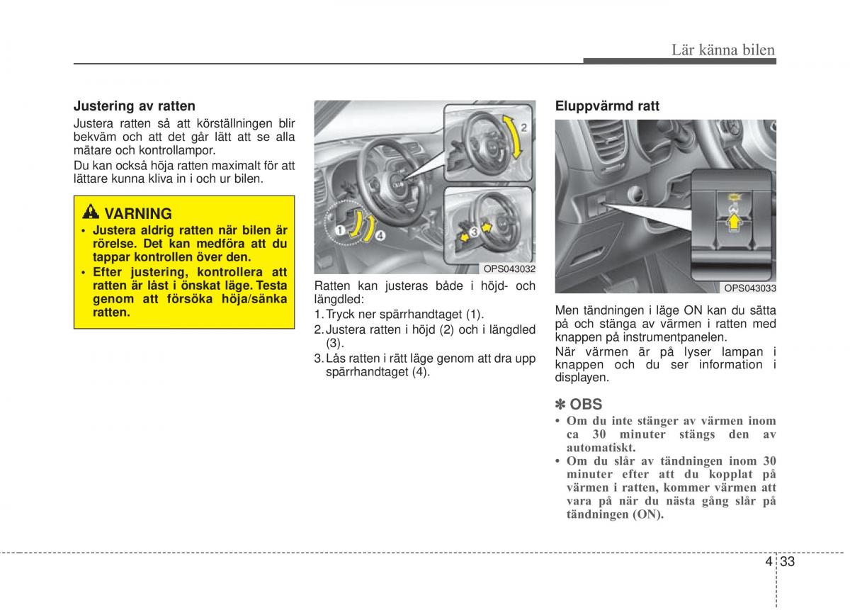 KIA Soul II 2 instruktionsbok / page 112