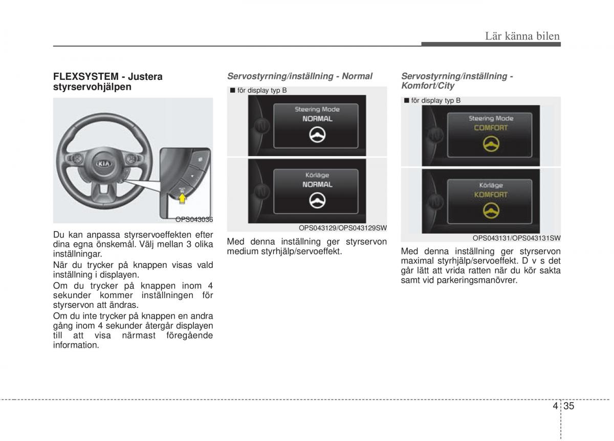 KIA Soul II 2 instruktionsbok / page 114