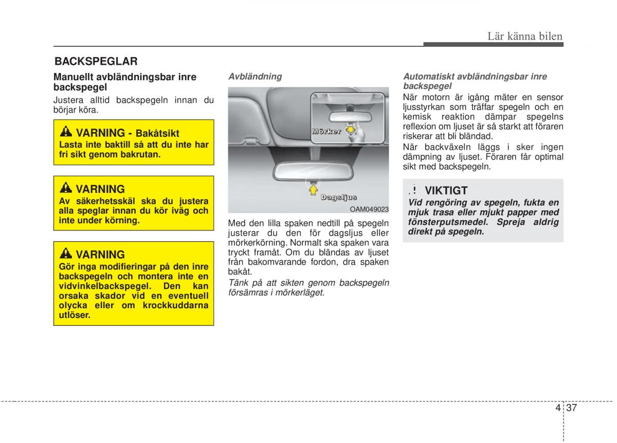 KIA Soul II 2 instruktionsbok / page 116