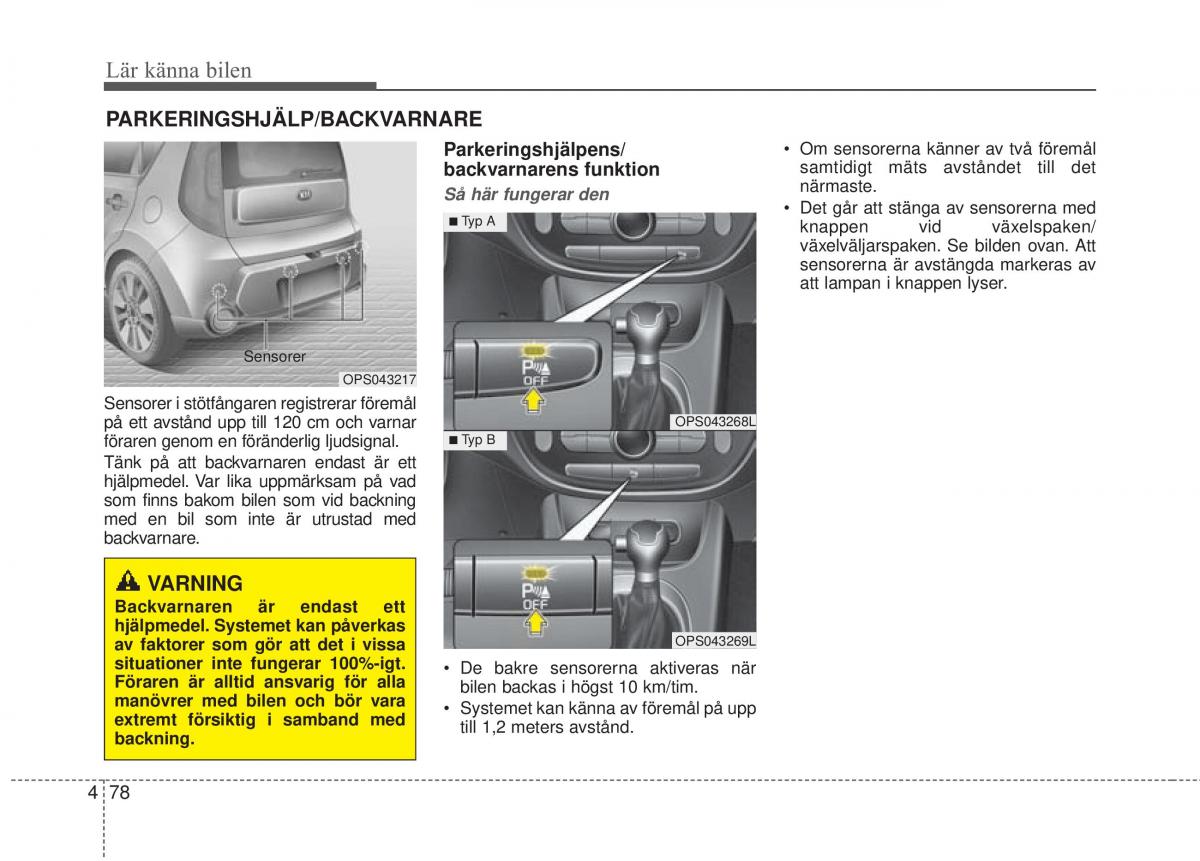 KIA Soul II 2 instruktionsbok / page 157