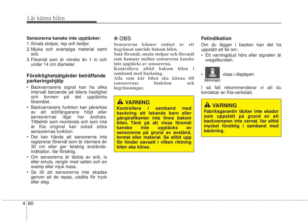 KIA Soul II 2 instruktionsbok / page 159