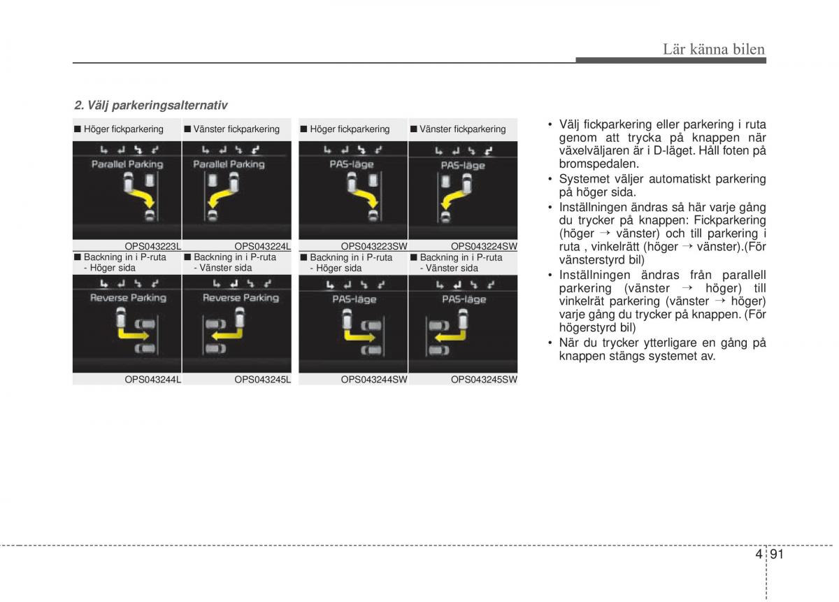 KIA Soul II 2 instruktionsbok / page 170