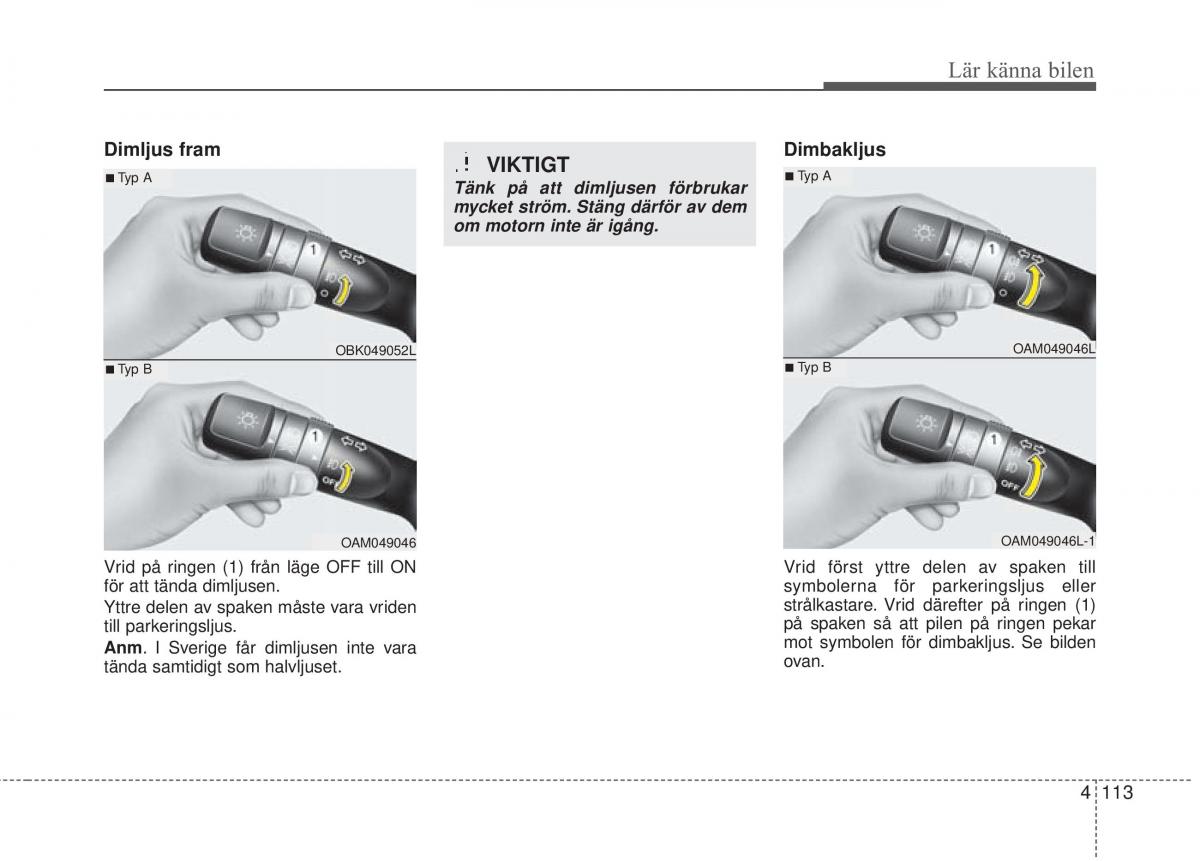 KIA Soul II 2 instruktionsbok / page 192