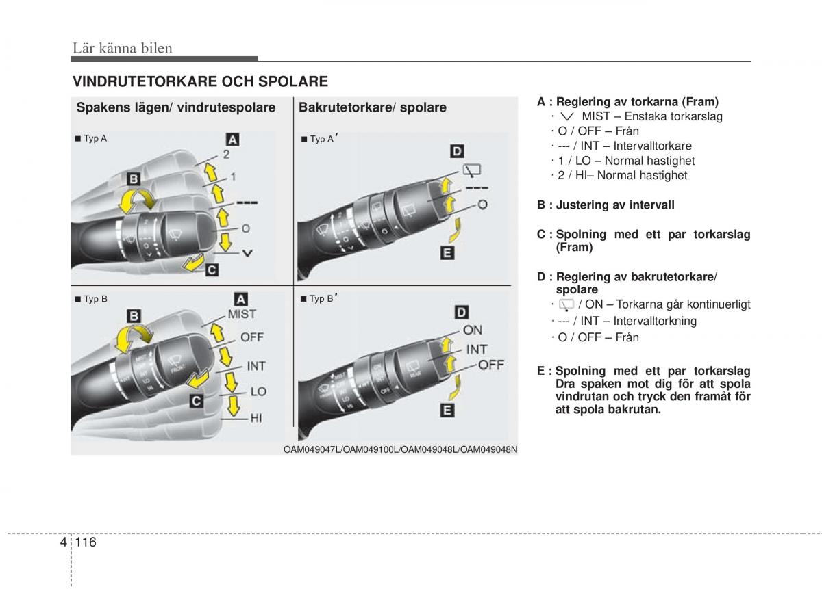 KIA Soul II 2 instruktionsbok / page 195