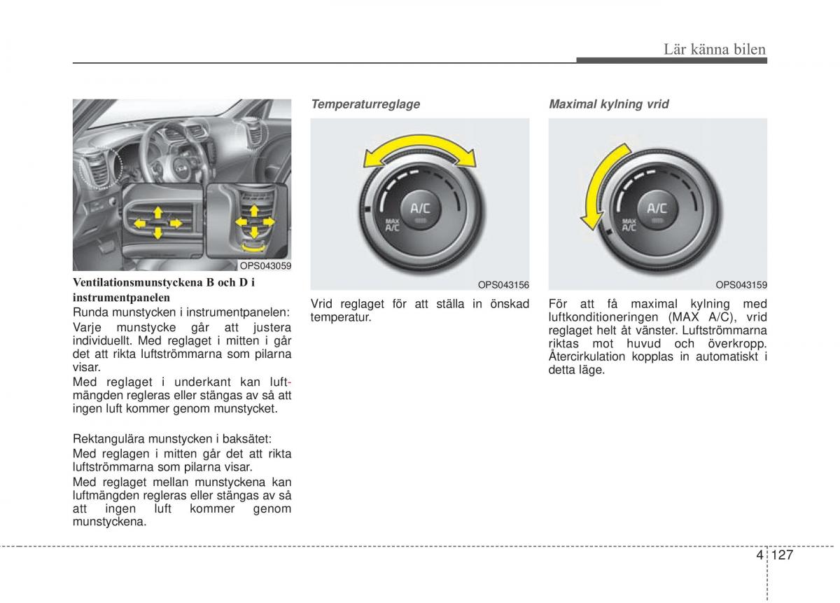 KIA Soul II 2 instruktionsbok / page 206