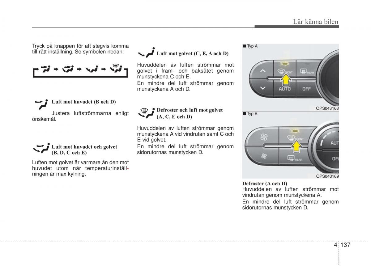 KIA Soul II 2 instruktionsbok / page 216