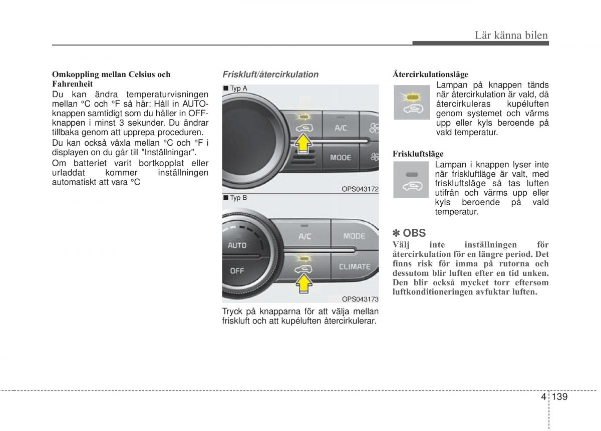 KIA Soul II 2 instruktionsbok / page 218