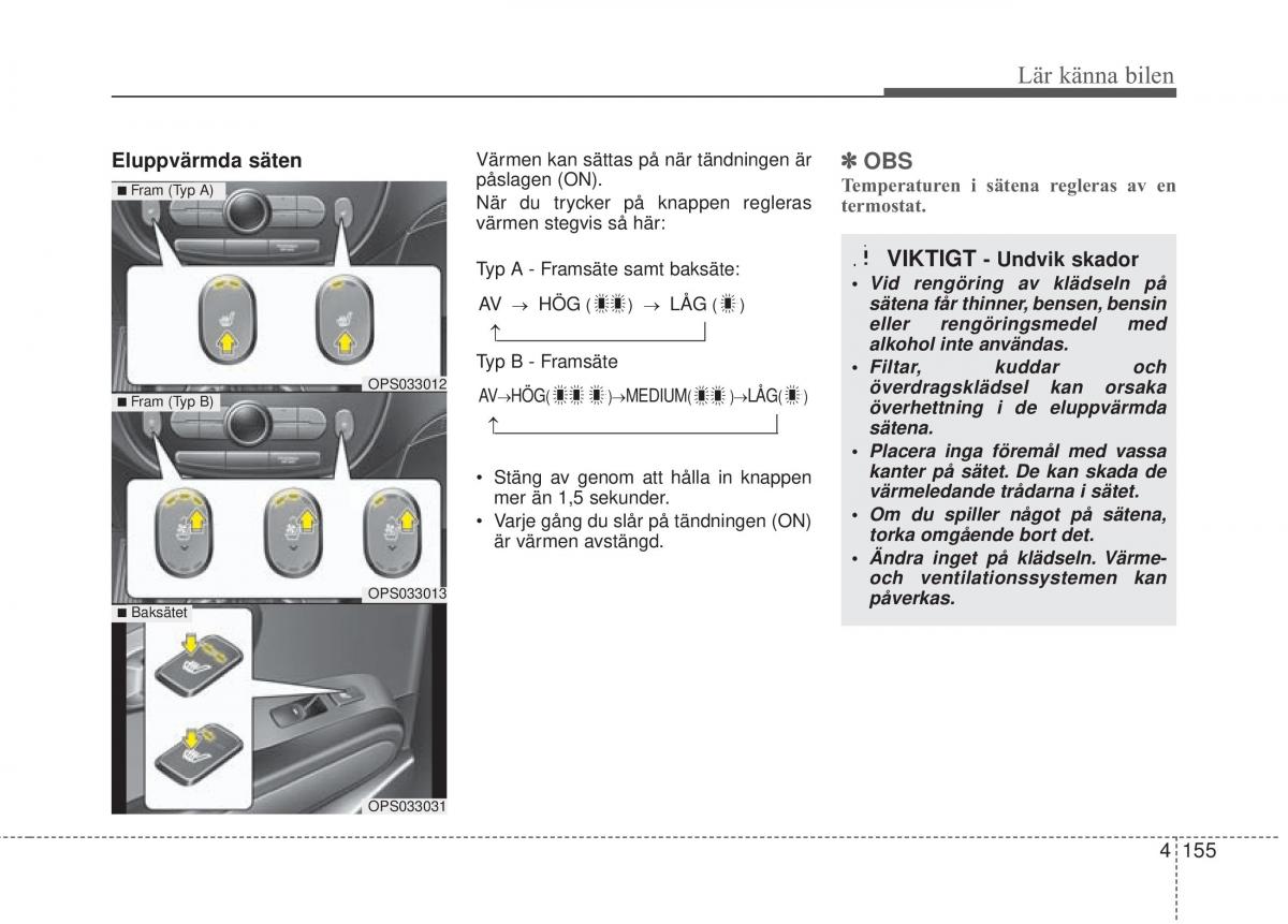 KIA Soul II 2 instruktionsbok / page 234