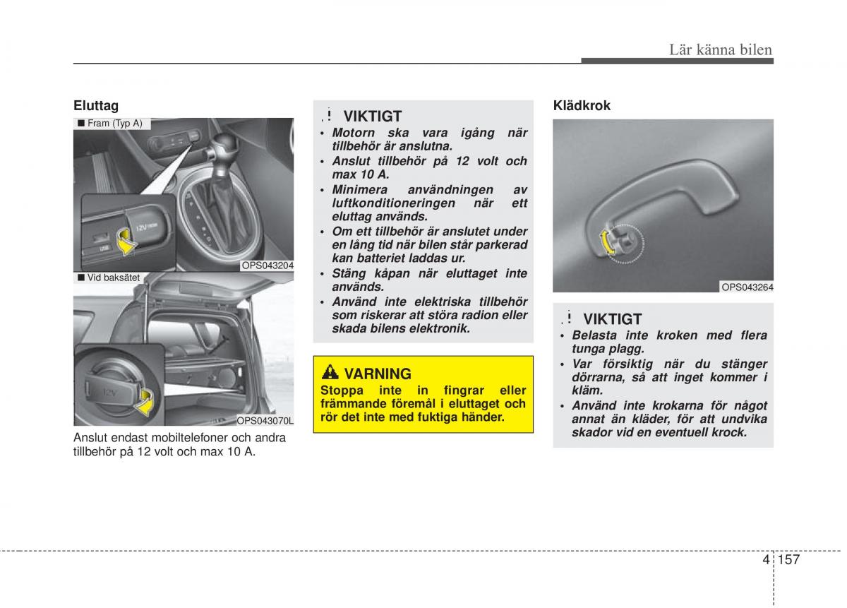 KIA Soul II 2 instruktionsbok / page 236