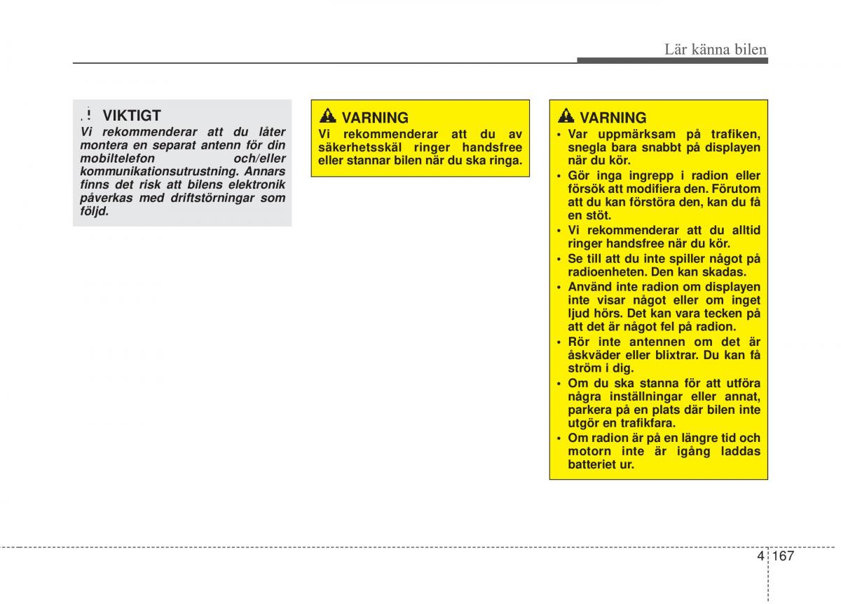 KIA Soul II 2 instruktionsbok / page 246