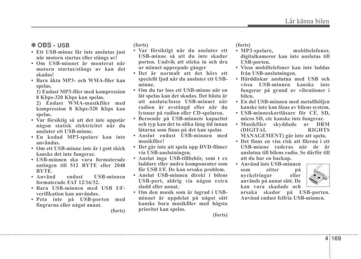 KIA Soul II 2 instruktionsbok / page 248