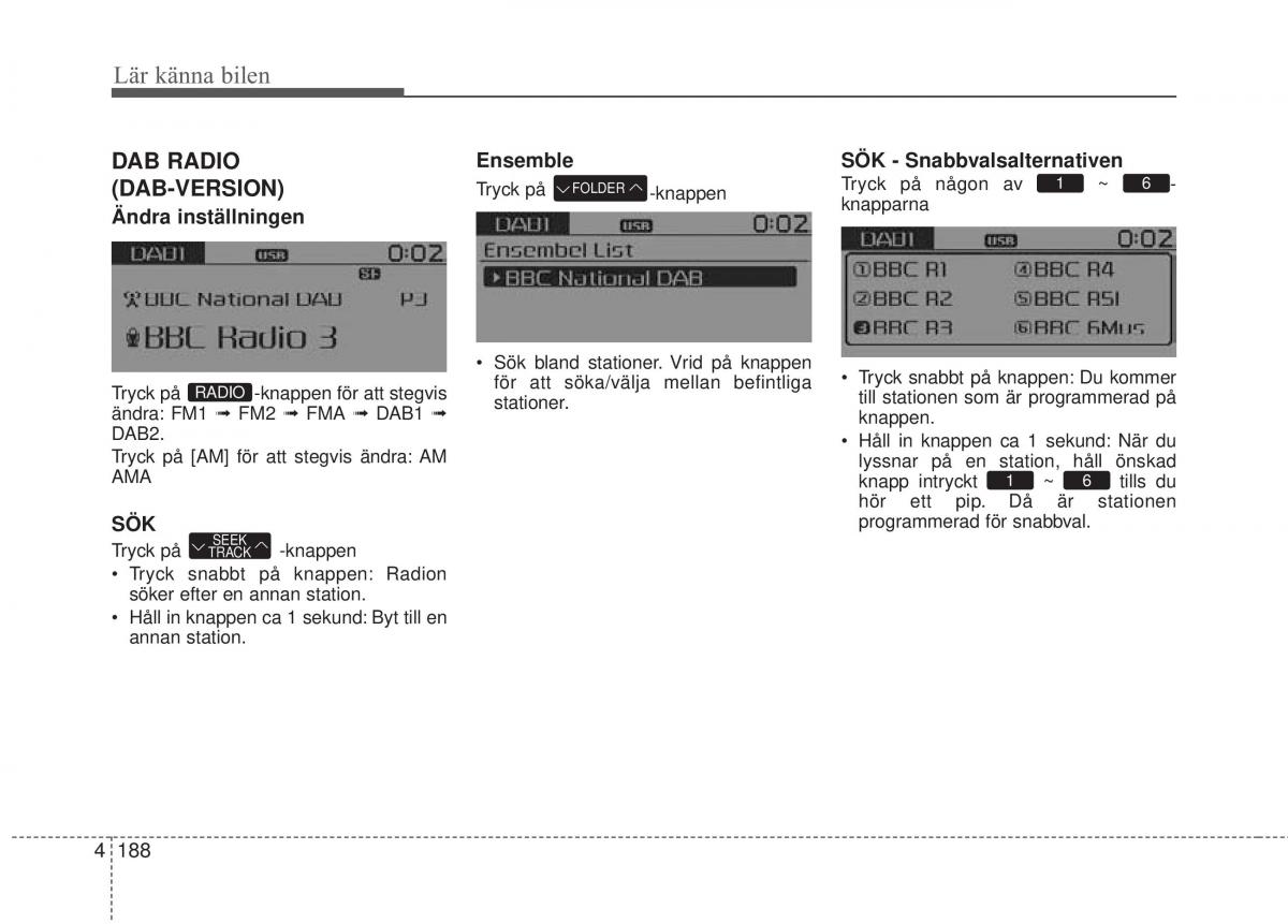 KIA Soul II 2 instruktionsbok / page 267