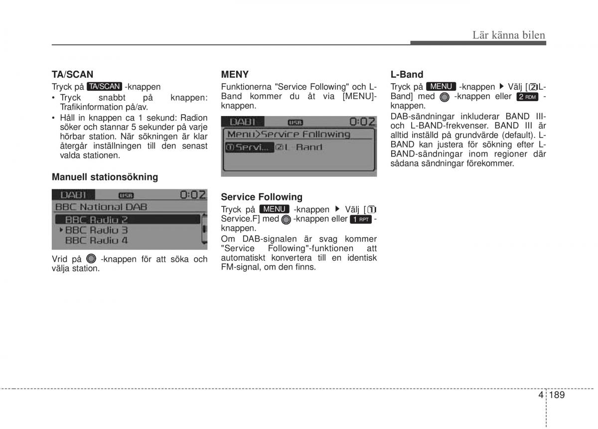 KIA Soul II 2 instruktionsbok / page 268