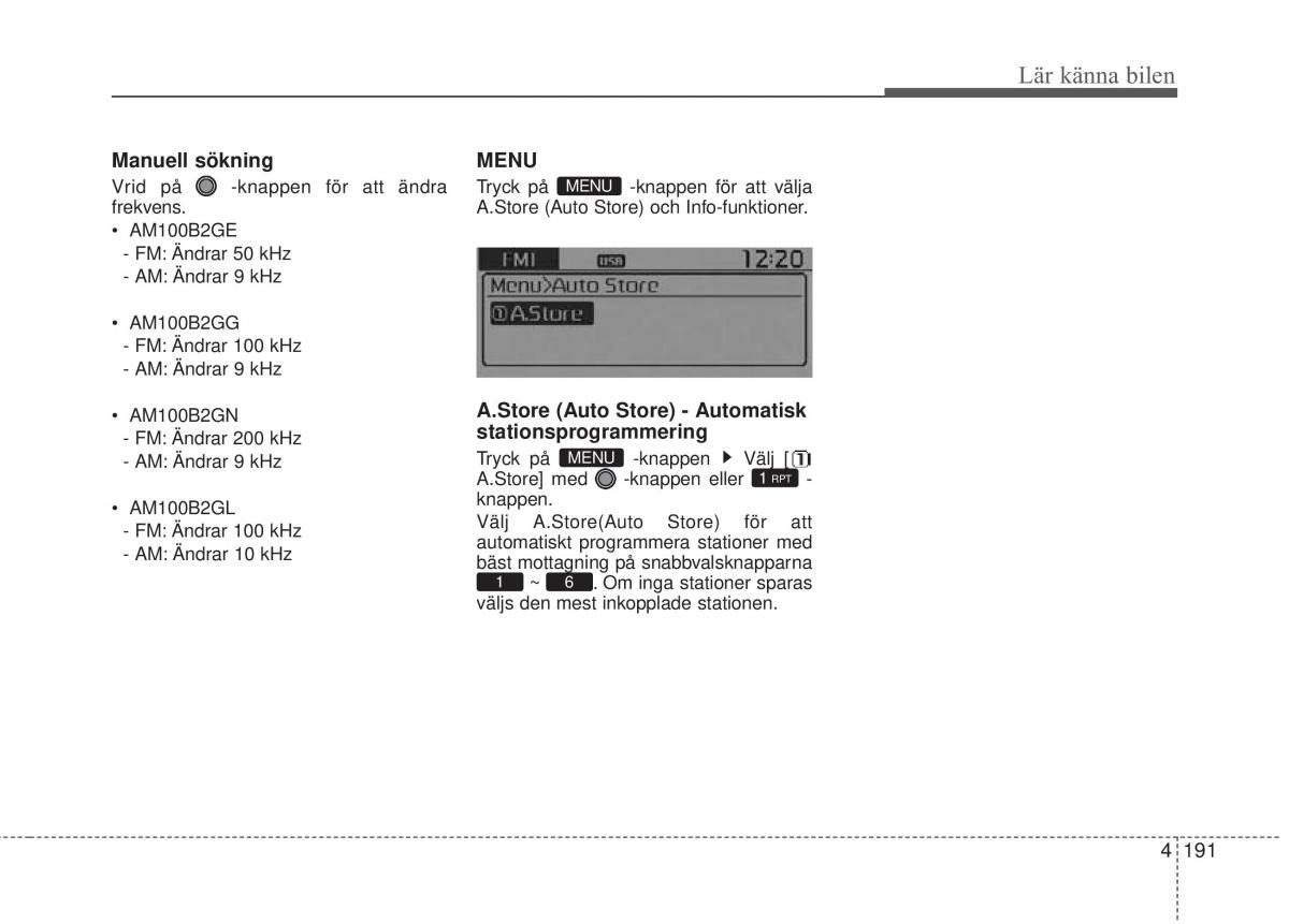 KIA Soul II 2 instruktionsbok / page 270