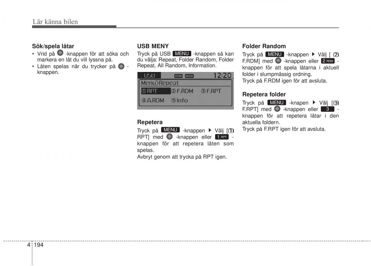 KIA Soul II 2 instruktionsbok / page 273