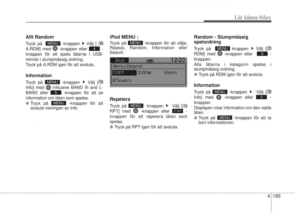 KIA Soul II 2 instruktionsbok / page 274