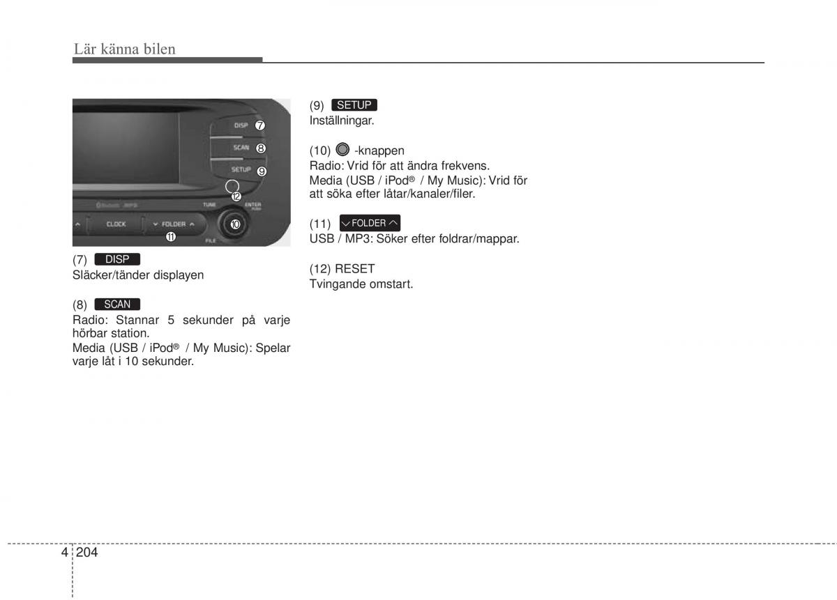 KIA Soul II 2 instruktionsbok / page 283