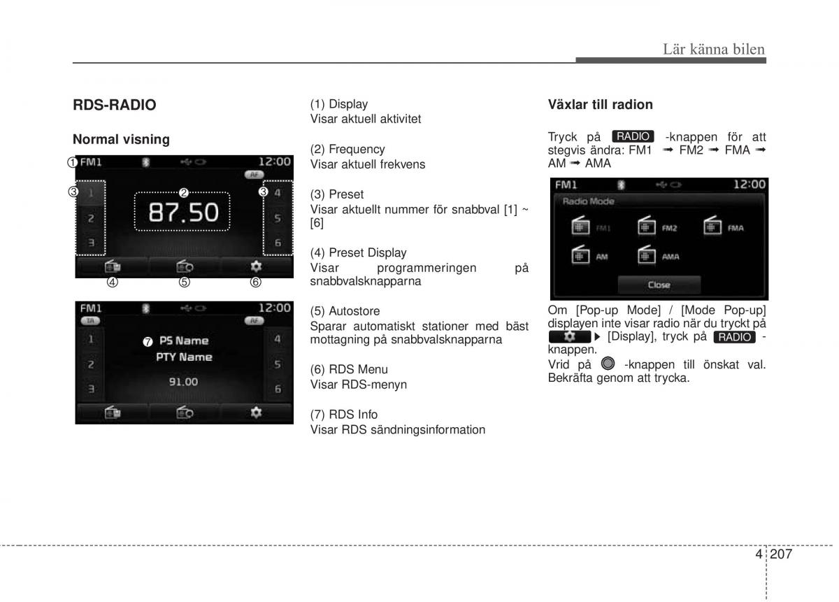 KIA Soul II 2 instruktionsbok / page 286