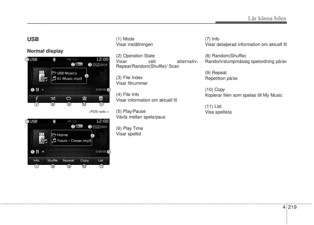 KIA Soul II 2 instruktionsbok / page 298