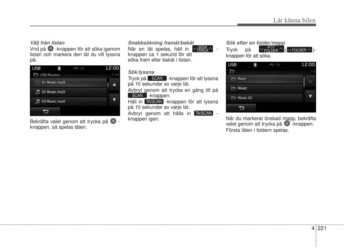 KIA Soul II 2 instruktionsbok / page 300