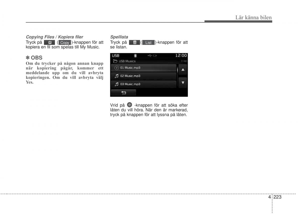 KIA Soul II 2 instruktionsbok / page 302