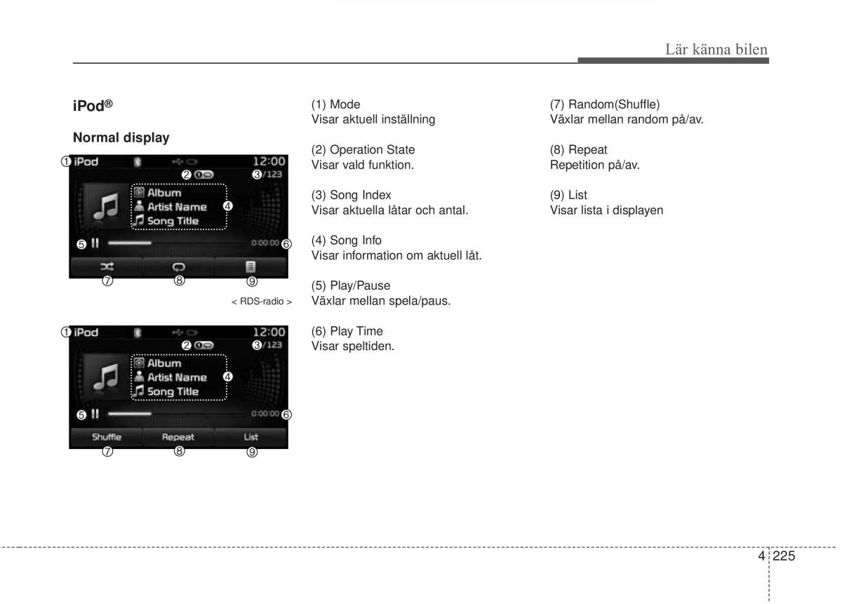 KIA Soul II 2 instruktionsbok / page 304