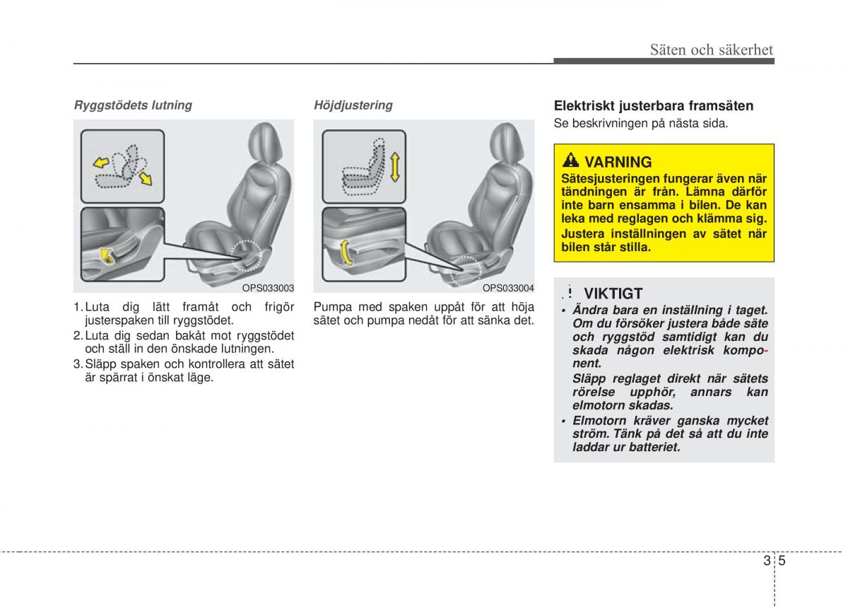 KIA Soul II 2 instruktionsbok / page 31