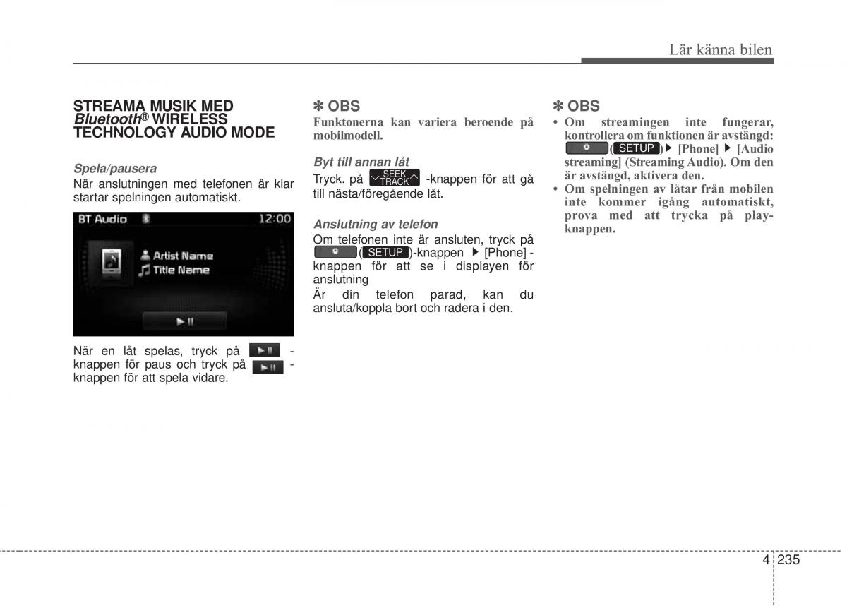 KIA Soul II 2 instruktionsbok / page 314