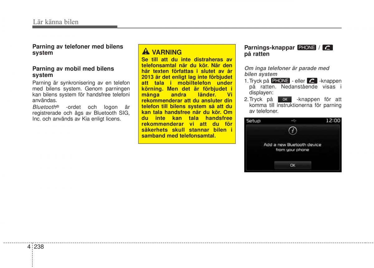 KIA Soul II 2 instruktionsbok / page 317