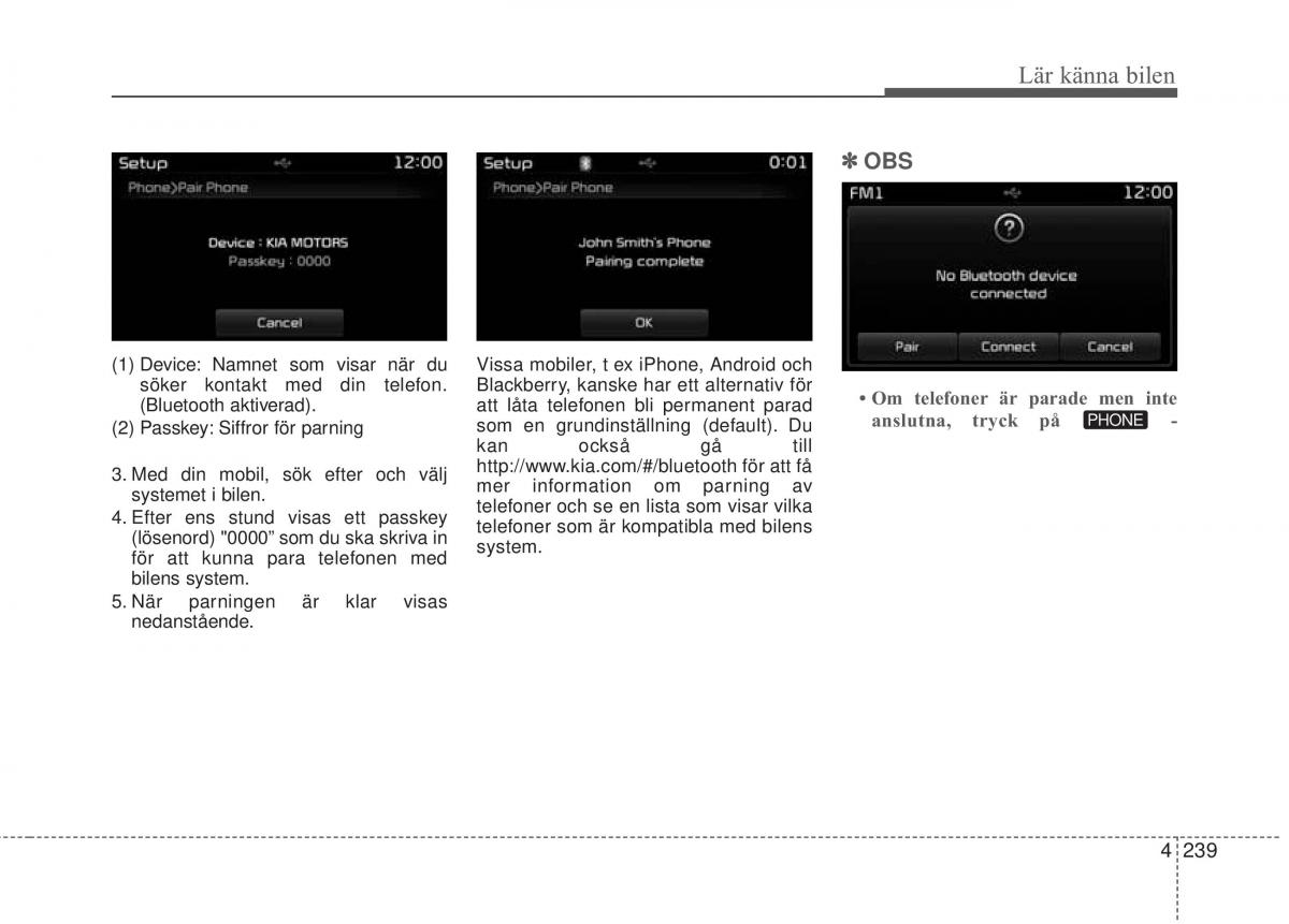 KIA Soul II 2 instruktionsbok / page 318