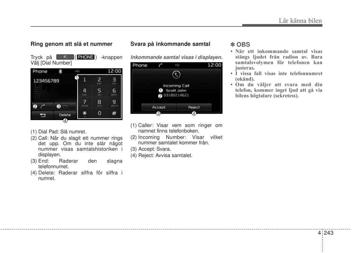 KIA Soul II 2 instruktionsbok / page 322