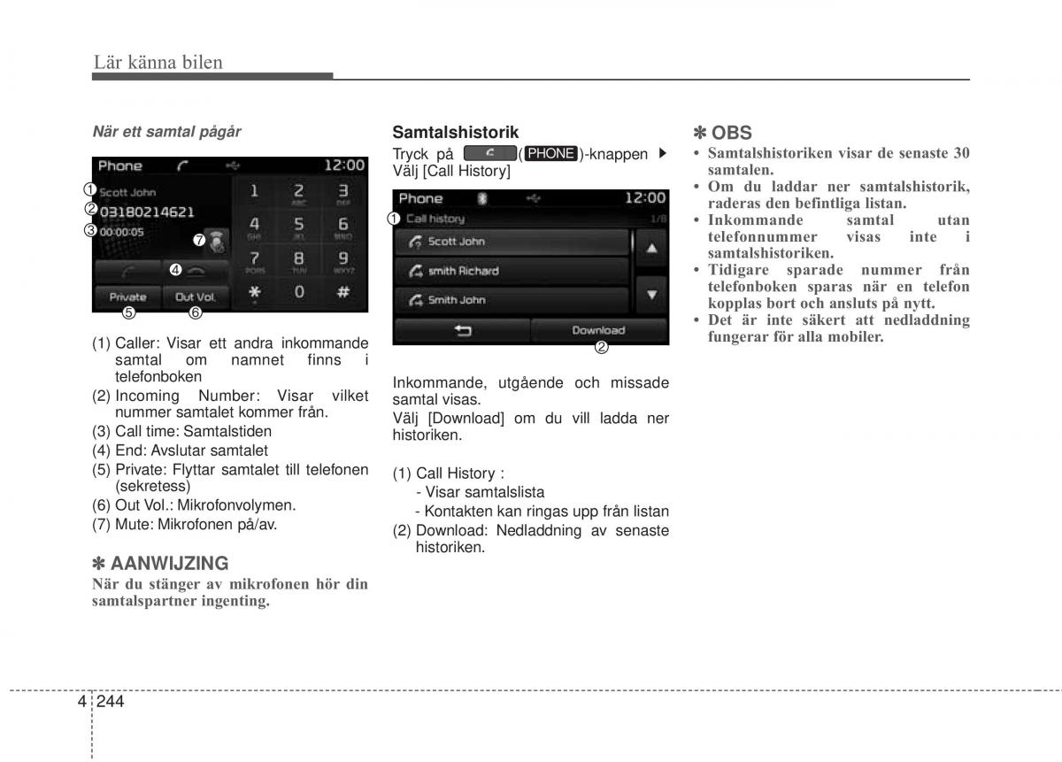 KIA Soul II 2 instruktionsbok / page 323