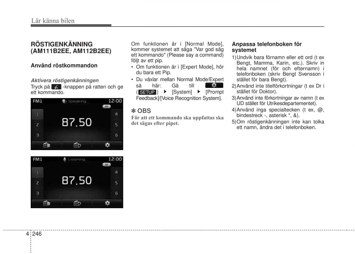 KIA Soul II 2 instruktionsbok / page 325