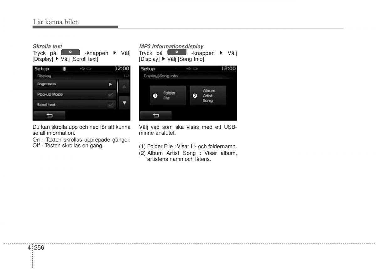 KIA Soul II 2 instruktionsbok / page 335