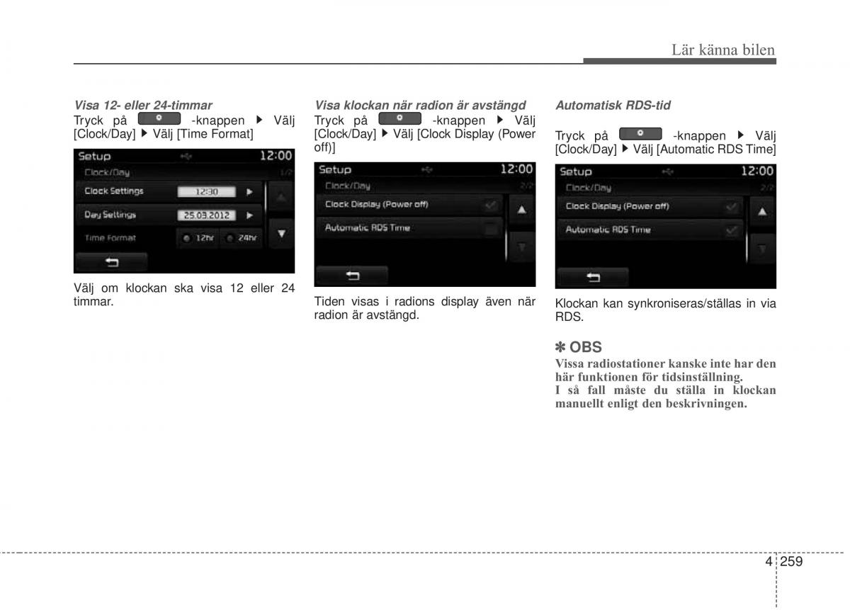 KIA Soul II 2 instruktionsbok / page 338