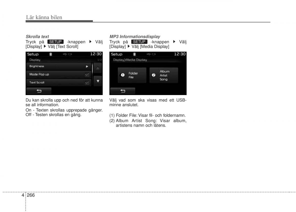 KIA Soul II 2 instruktionsbok / page 345