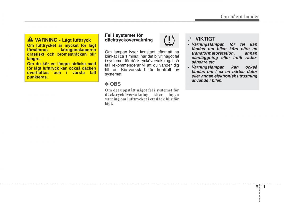 KIA Soul II 2 instruktionsbok / page 435