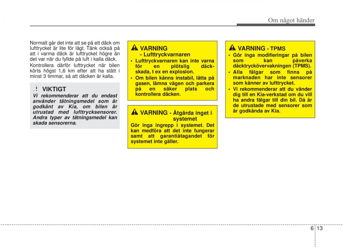 KIA Soul II 2 instruktionsbok / page 437